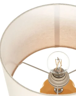 Lampada da tavolo BALONNE Ceramica Giallo