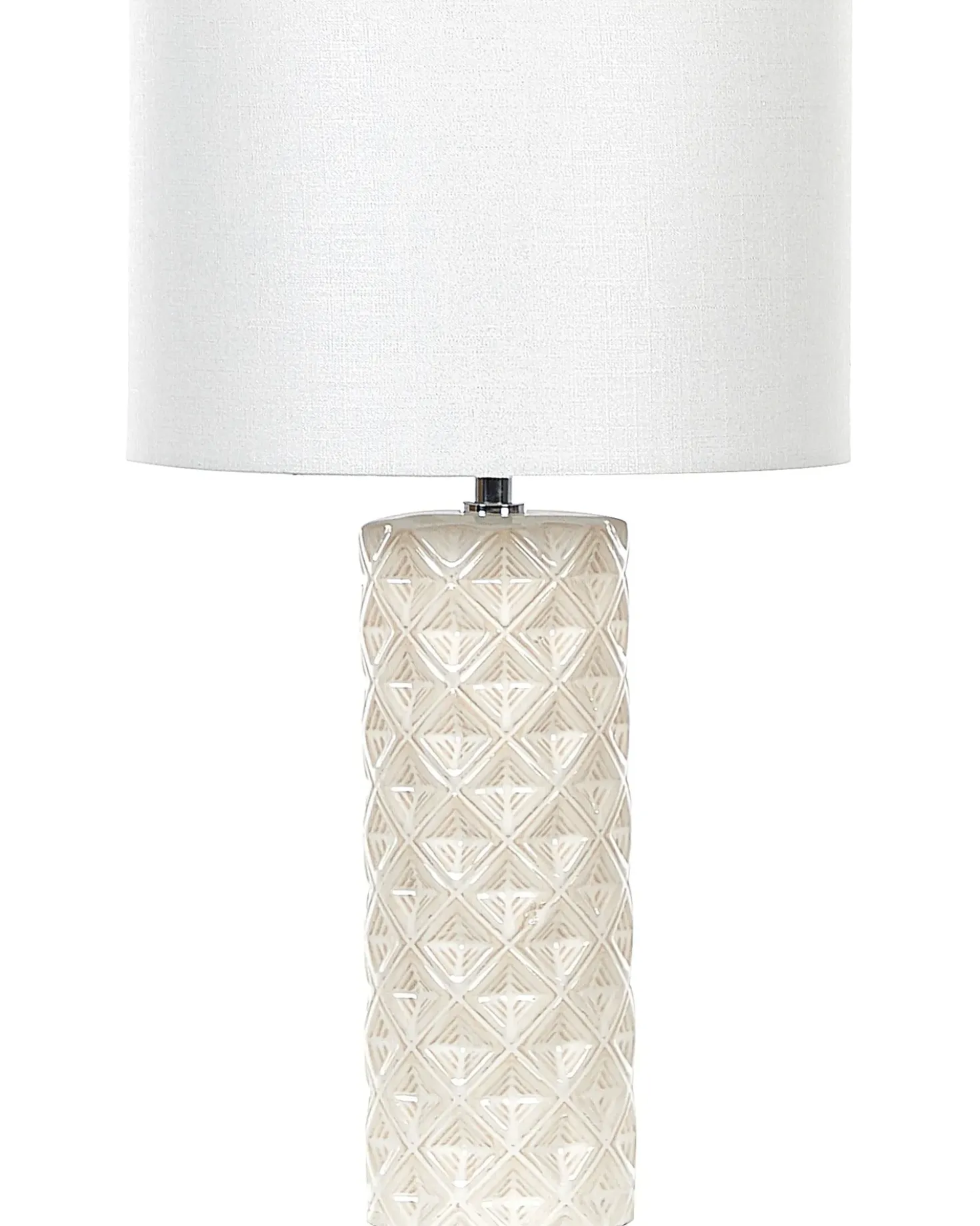 Lampada da tavolo BALONNE Ceramica Beige chiaro
