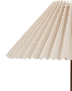Lampada da tavolo BALUARTE Lino sintetico Beige