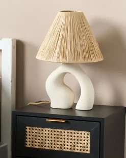 Lampada da tavolo BARBAS Ceramica Naturale