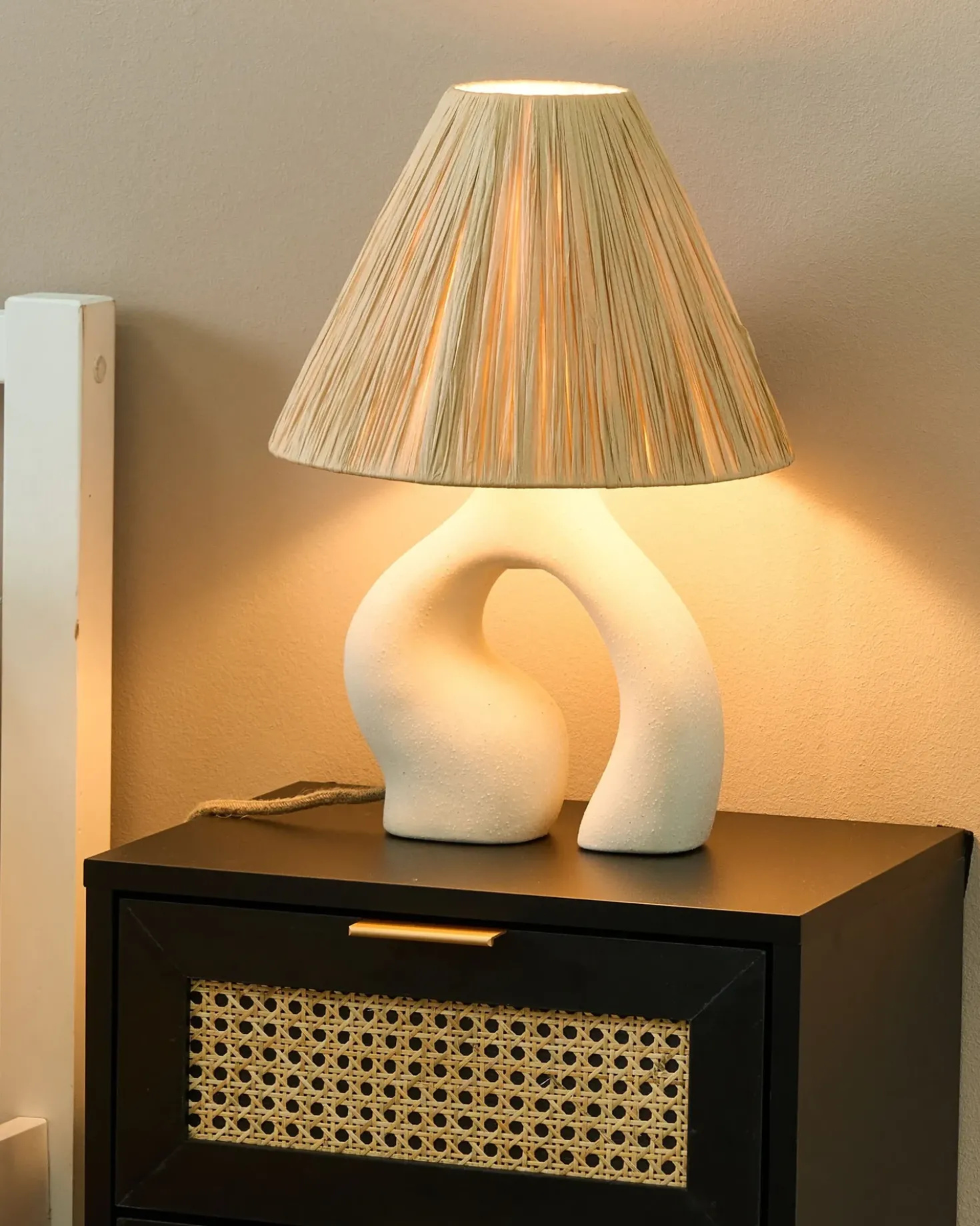 Lampada da tavolo BARBAS Ceramica Naturale
