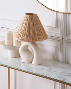 Lampada da tavolo BARBAS Ceramica Naturale
