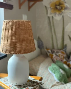 Lampada da tavolo BARTANG Ceramica Bianco