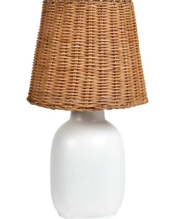 Lampada da tavolo BARTANG Ceramica Bianco