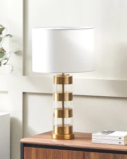 Lampada da tavolo BEATTON Metallo Oro