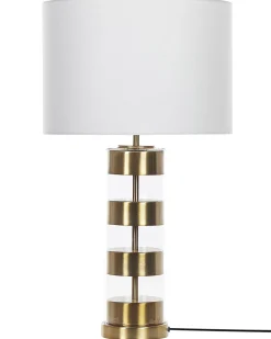 Lampada da tavolo BEATTON Metallo Oro