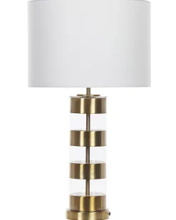 Lampada da tavolo BEATTON Metallo Oro