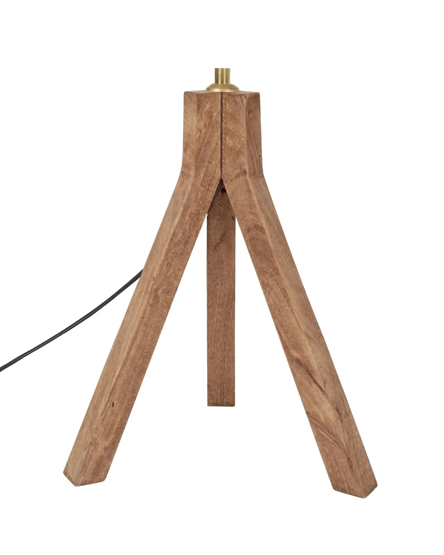 Lampada da tavolo BEKI Legno di mango Marrone