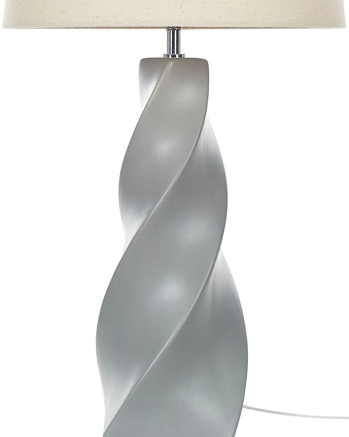 Lampada da tavolo BELAYA Ceramica Grigio