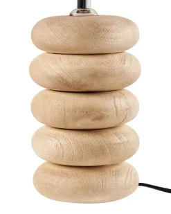 Lampada da tavolo BETWA Legno di mango Marrone chiaro