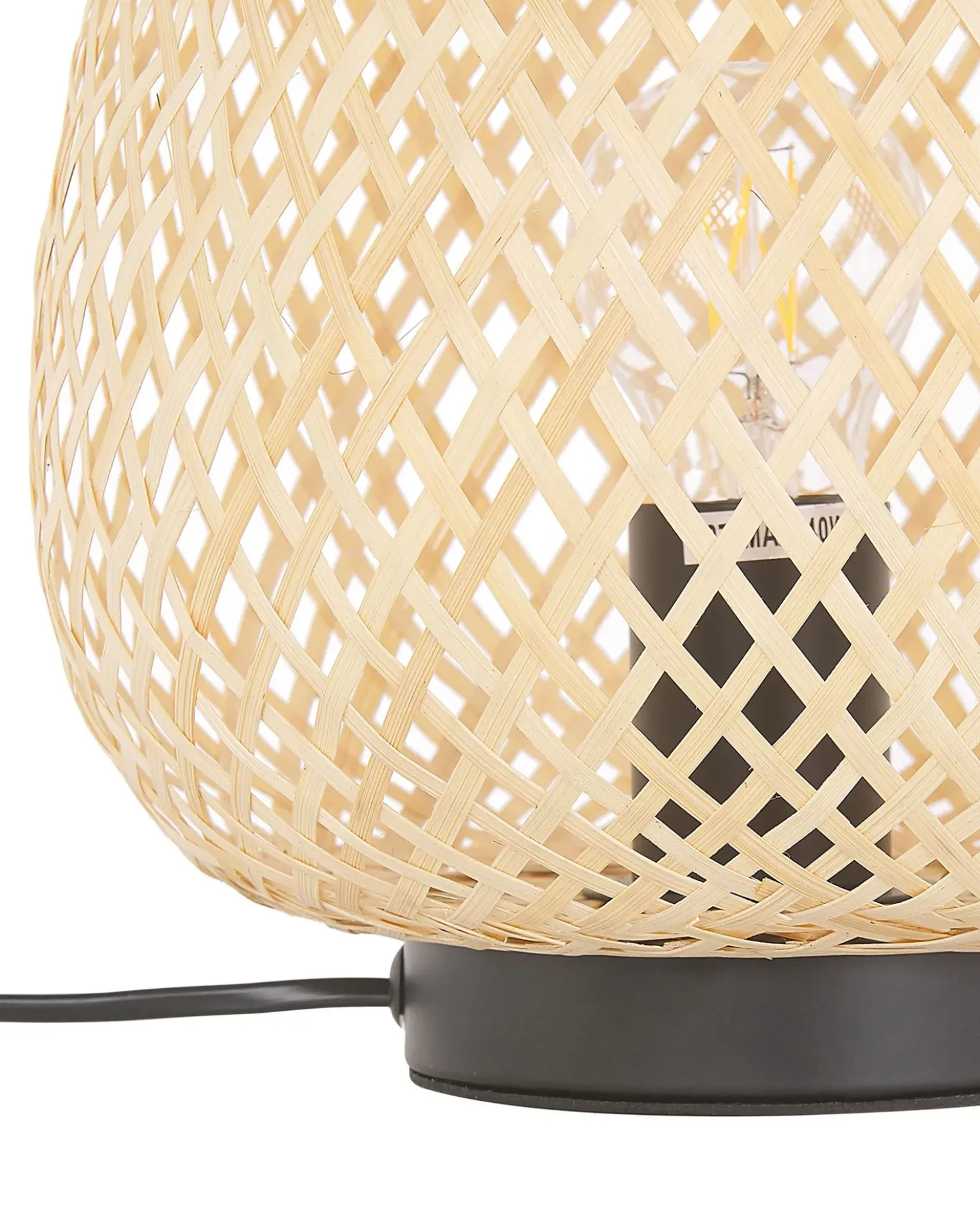 Lampada da tavolo BOMU Bambù Marrone chiaro