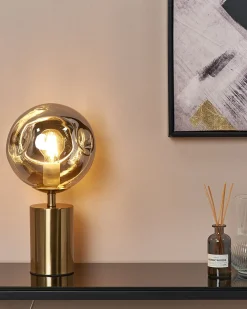 Lampada da tavolo BOYD Metallo Ottone