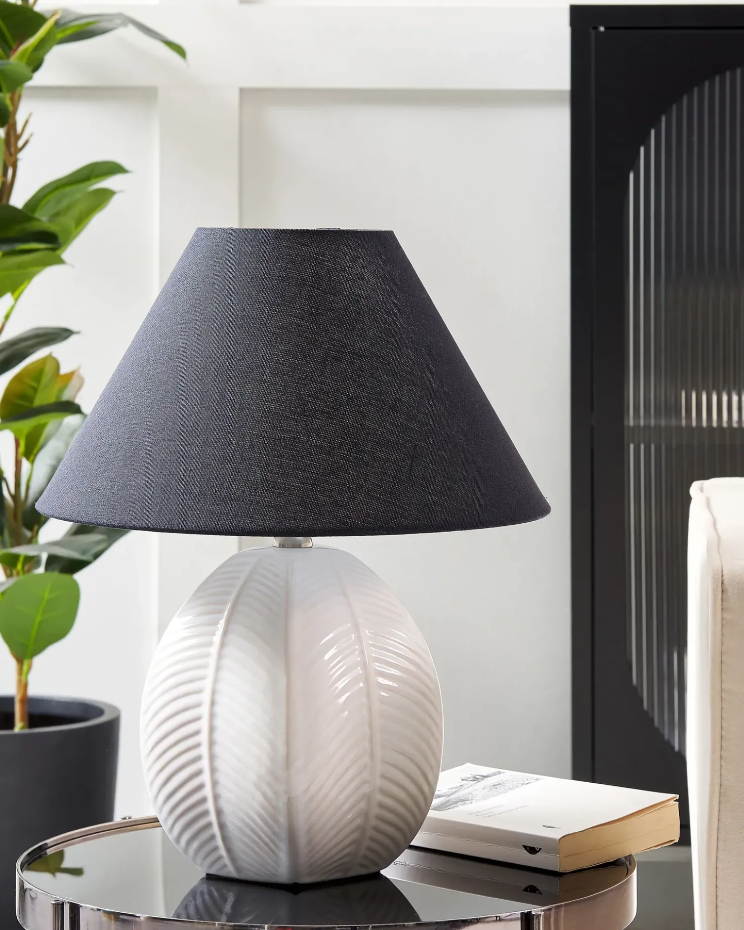 Lampada da tavolo CADENA Ceramica Beige