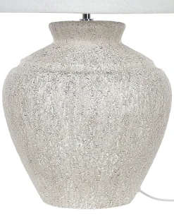 Lampada da tavolo CAINE Ceramica Beige chiaro