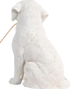 Lampada da tavolo Cane LUCKY Bianco