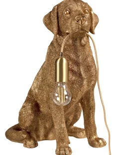 Lampada da tavolo Cane MARLEY Oro