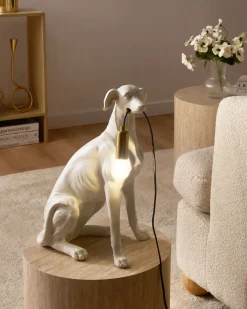 Lampada da tavolo Cane SPRINT Bianco