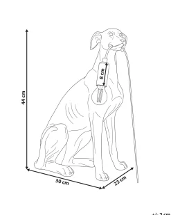Lampada da tavolo Cane SPRINT Bianco