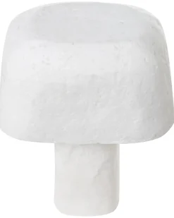 Lampada da tavolo CARRASCO Cartapesta Bianco