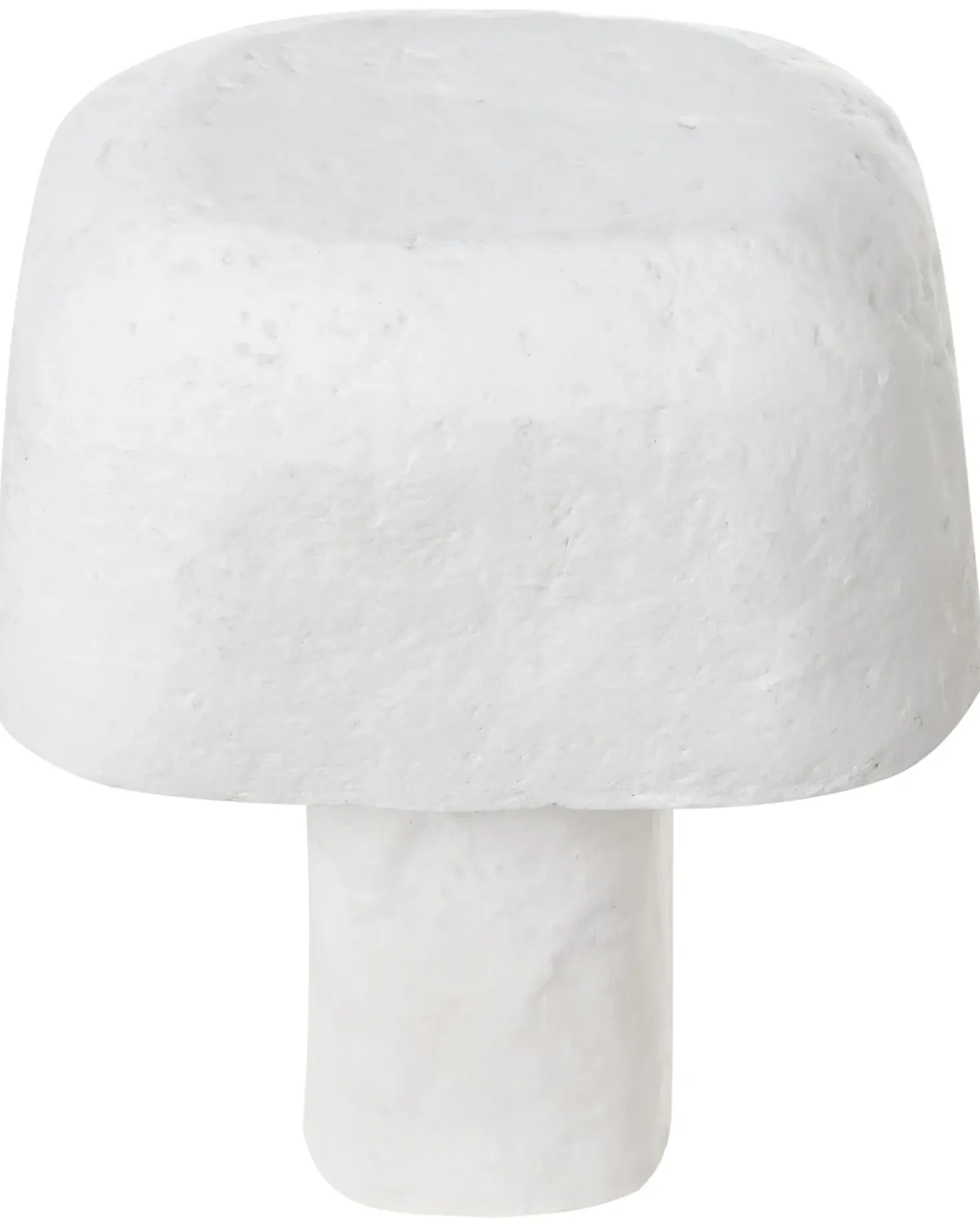 Lampada da tavolo CARRASCO Cartapesta Bianco