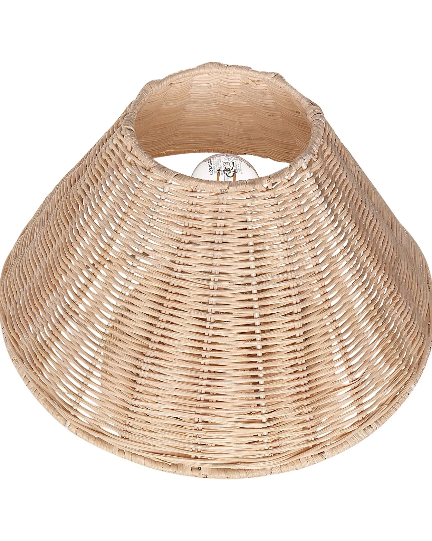 Lampada da tavolo CINDER Rattan Naturale
