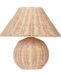 Lampada da tavolo CINDER Rattan Naturale
