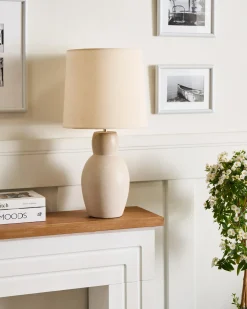 Lampada da tavolo DEDURU Ceramica Beige