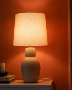 Lampada da tavolo DEDURU Ceramica Beige