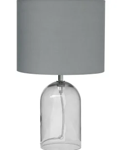 Lampada da tavolo DEVOLL Vetro Grigio