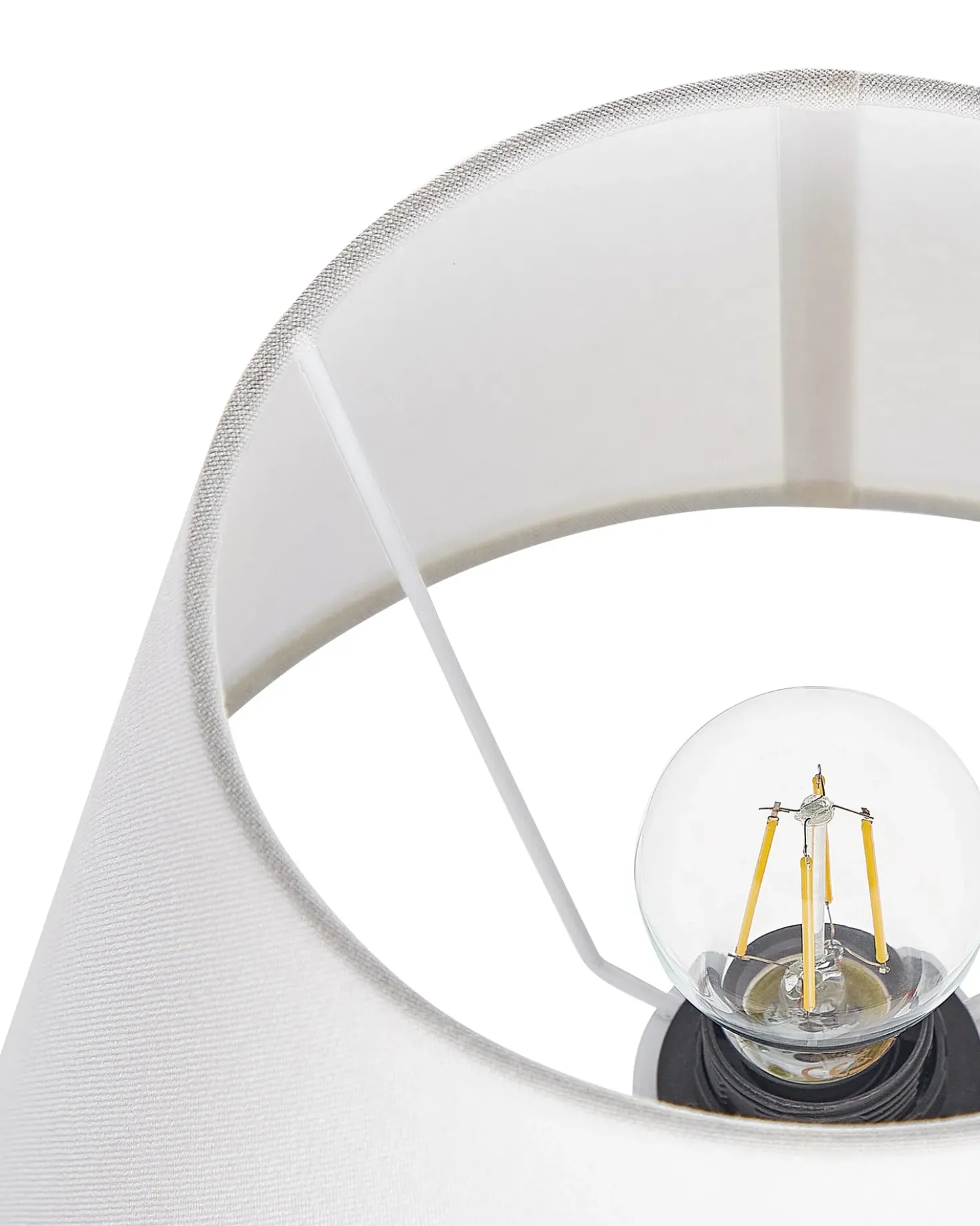 Lampada da tavolo FABILOS Ceramica Grigio