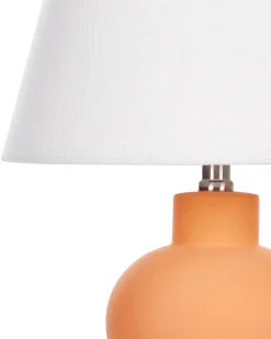 Lampada da tavolo FABILOS Ceramica Arancione