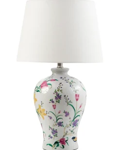 Lampada da tavolo FEBROS Porcellana Bianco