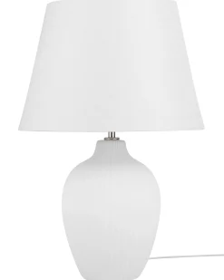 Lampada da tavolo FERGUS Ceramica Bianco