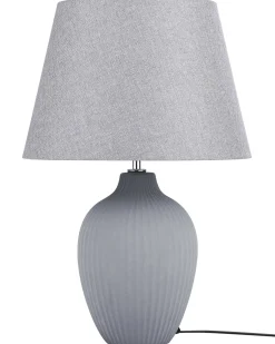Lampada da tavolo FERGUS Ceramica Grigio