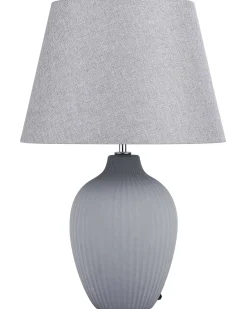 Lampada da tavolo FERGUS Ceramica Grigio
