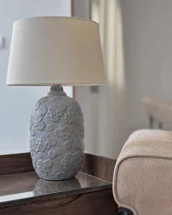 Lampada da tavolo FERREY Ceramica Grigio