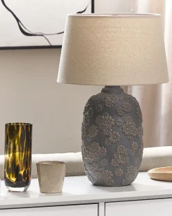 Lampada da tavolo FERREY Ceramica Grigio