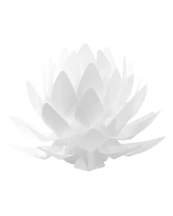 Lampada da tavolo Fiore MUSONE Bianco
