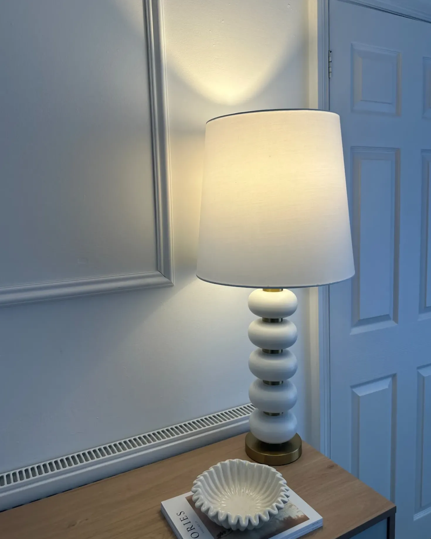 Lampada da tavolo FRIO Metallo Bianco