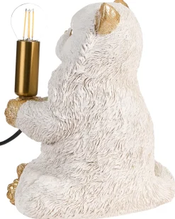 Lampada da tavolo Gatto YOKO Bianco