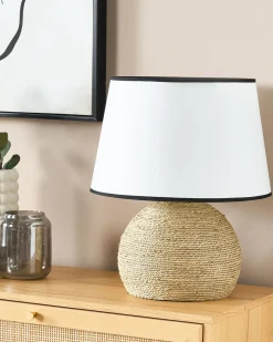 Lampada da tavolo GROWEE Vimini Naturale