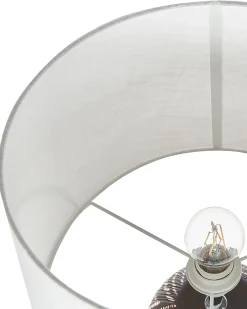 Lampada da tavolo GUAPORE Ceramica Nero