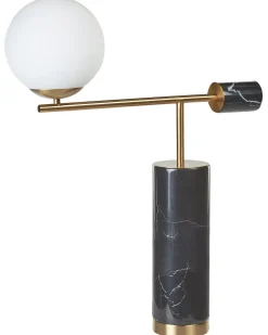 Lampada da tavolo HONDO Pietra Nero