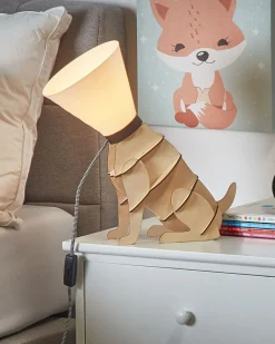 Lampada da tavolo ISNA Marrone chiaro