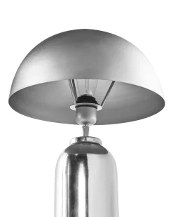 Lampada da tavolo JALANGI Metallo Argento