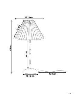 Lampada da tavolo JIKAWO Metallo Nero