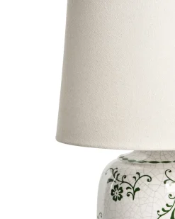 Lampada da tavolo JINNY Ceramica Bianco