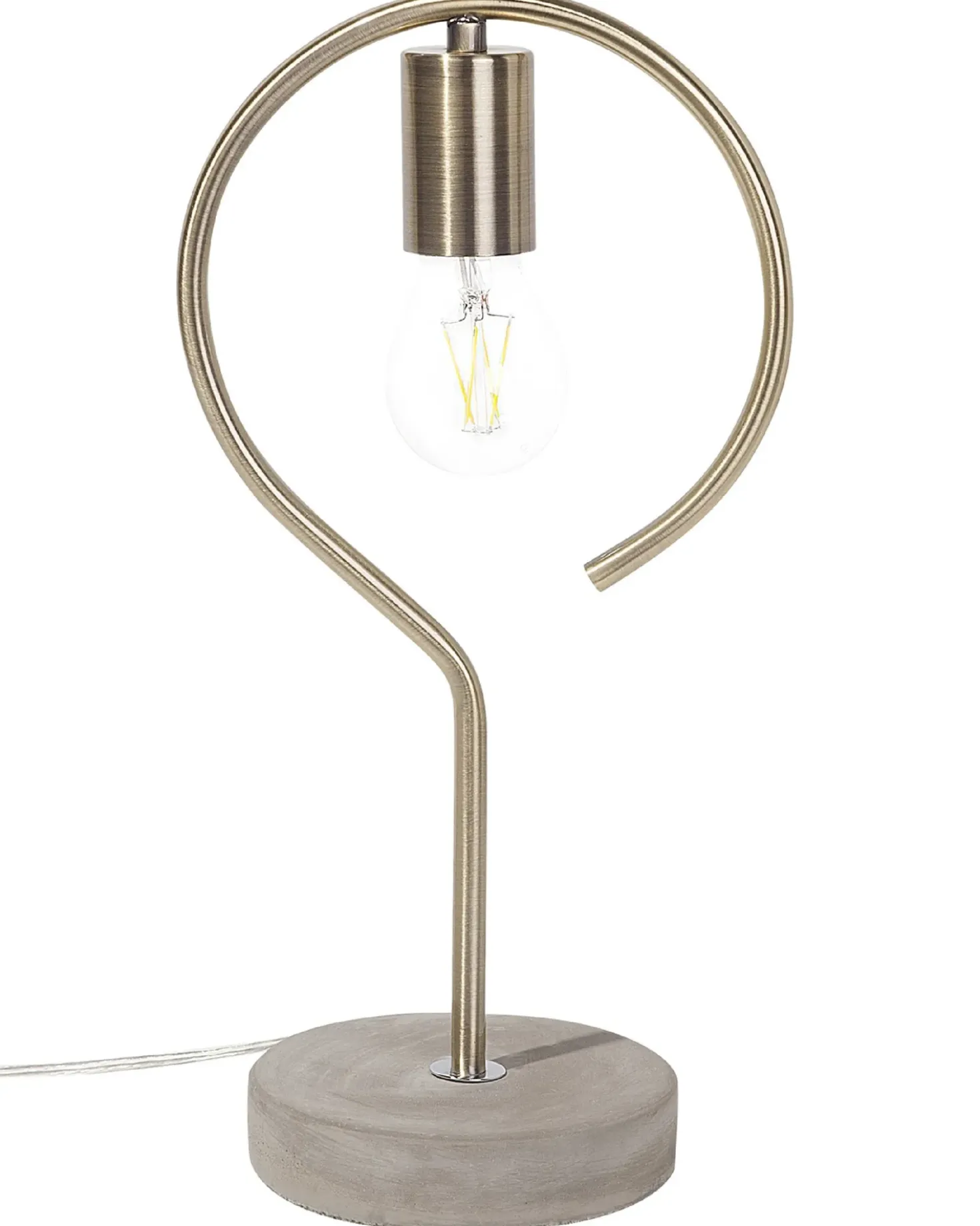 Lampada da tavolo JUCAR Metallo Ottone