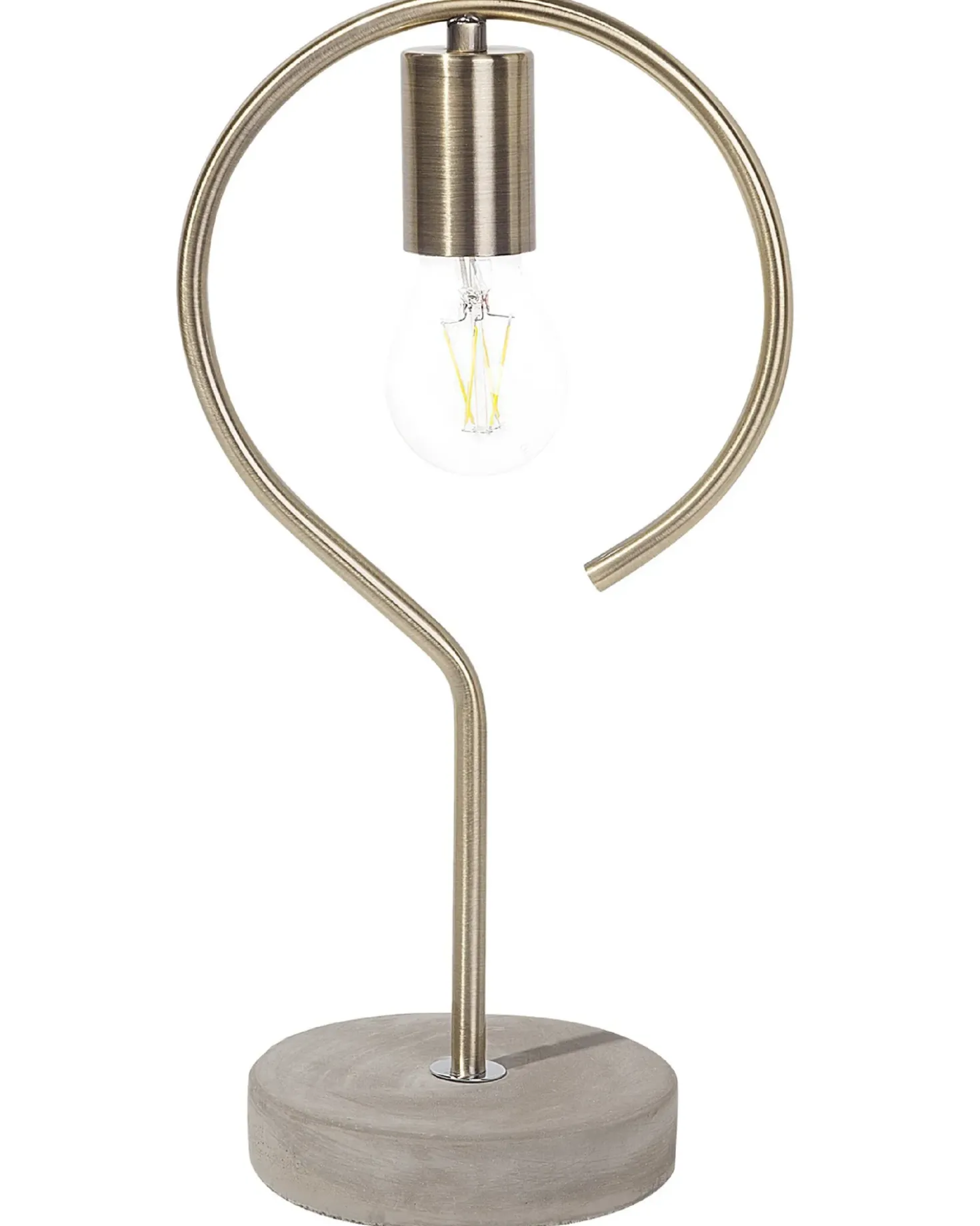 Lampada da tavolo JUCAR Metallo Ottone