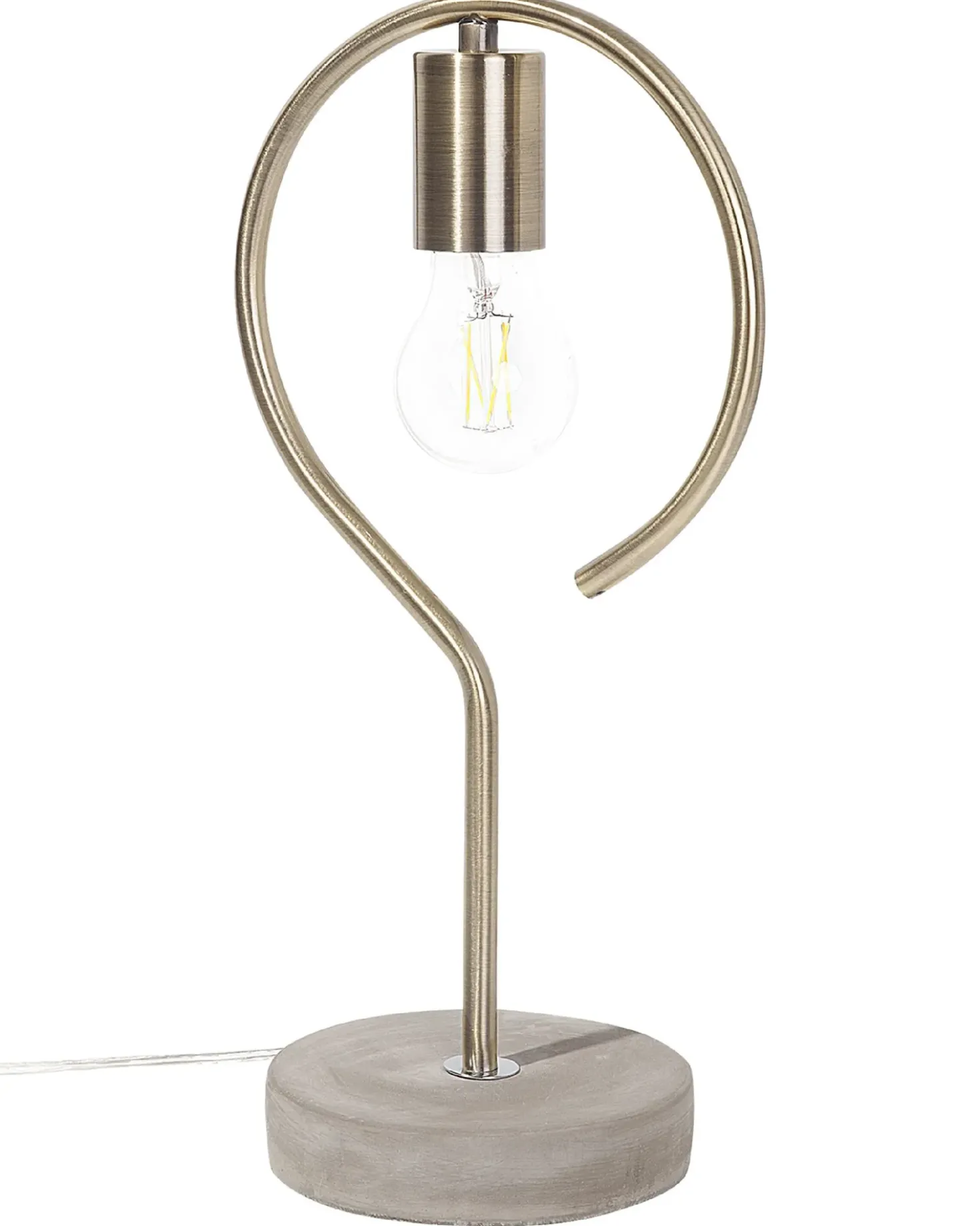 Lampada da tavolo JUCAR Metallo Ottone